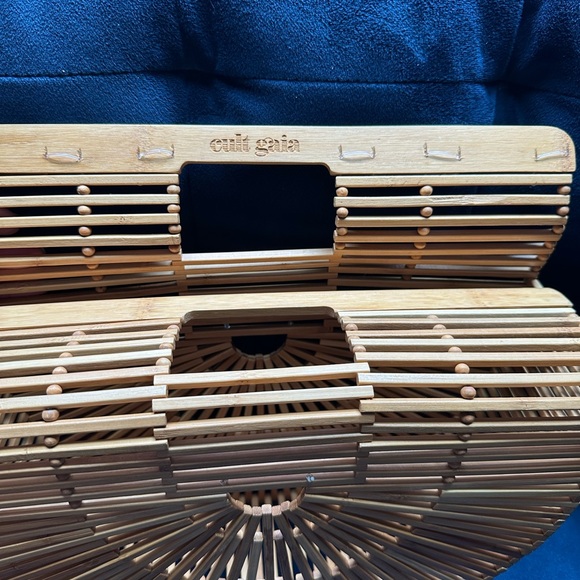 Cult Gaia Iconic LARGE Ark Bamboo Bag Excellent Condition - Picture 3 of 10